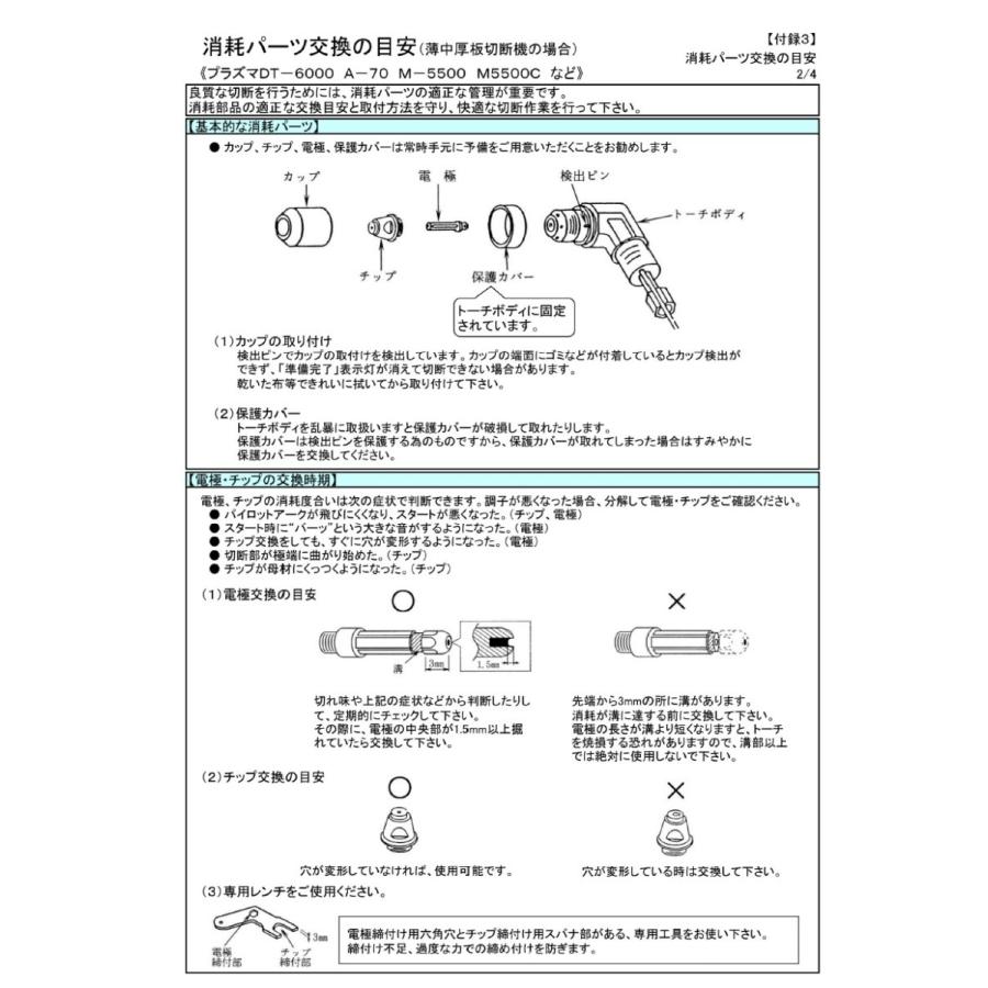 ダイヘン（DAIHEN） プラズマ切断用 Hチップ H669G05 70A対応 10個入り