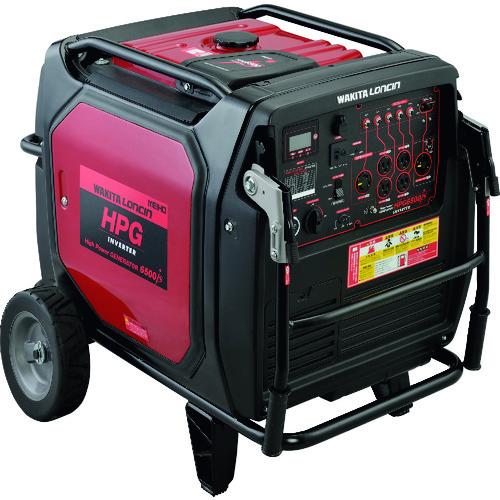 発電機 インバーター ワキタ 防災ドローン 発電機 100V/200V HPG6500iS ワキタWAKITA HPG6500iS MEIHO WAKITA HPG6500IS 発電機・ポータブル電源