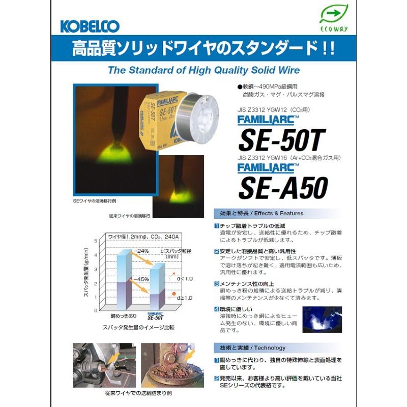 溶接ワイヤー 半自動溶接 混合ガス用 YGW16 神戸製鋼 KOBELCO ソリッド 
