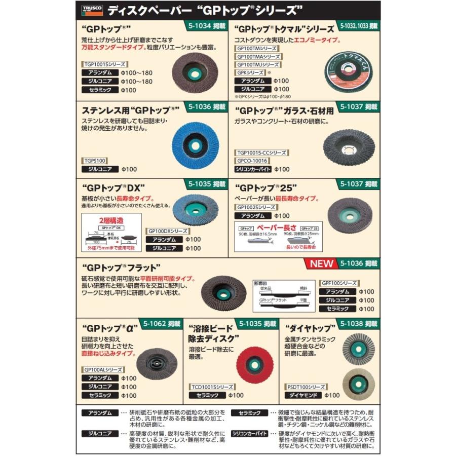 TRUSCO中山 ディスクペーパー トラスコ 溶接ビード除去ディスク TRUSCO中山 ディスクペーパー トラスコ 溶接ビード除去ディスク