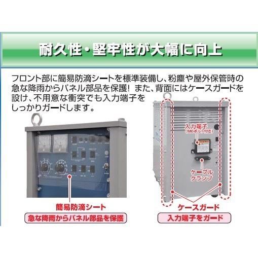 ダイヘン サイリスタ式CO2溶接機 XD-500-2（延長ケーブル10Mセット） 送給装置 溶接トーチ4.5M付 メーカー2年保証付 インボイス制度対象適格請求書発行事業者｜yousetsuichiba｜05