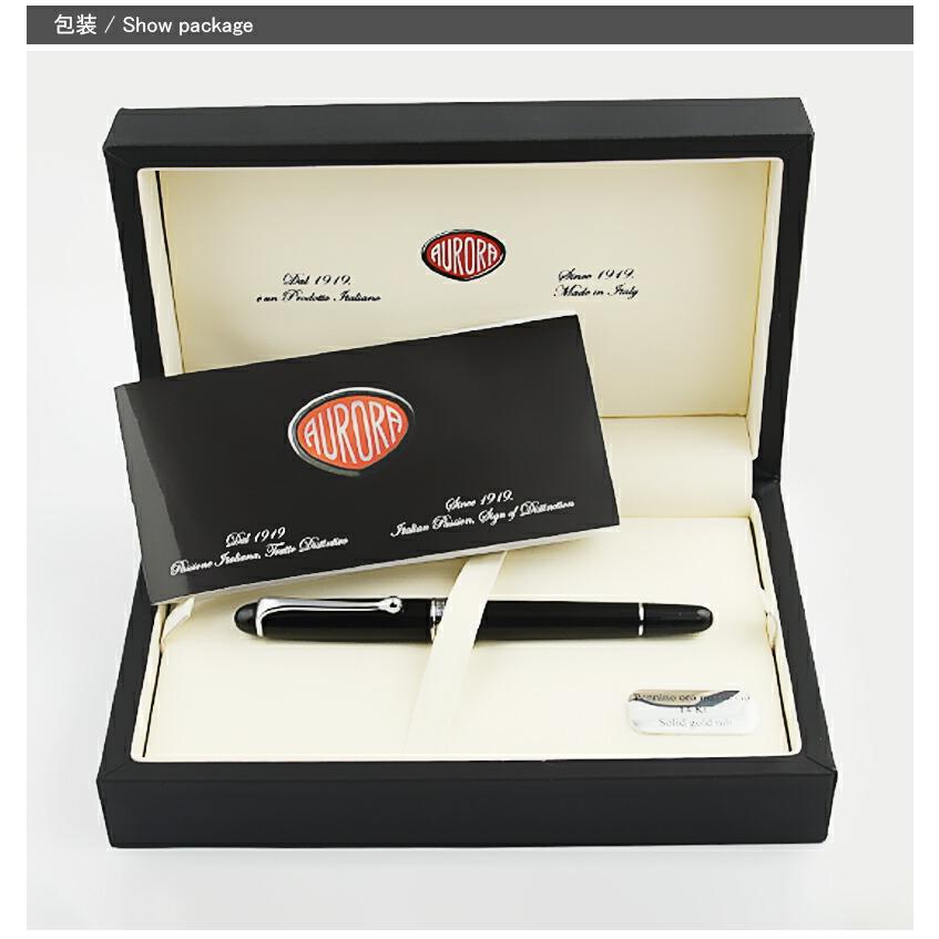 88 名入れ 万年筆 アウロラ AURORA OTTANTOTTO オタントット ブラック