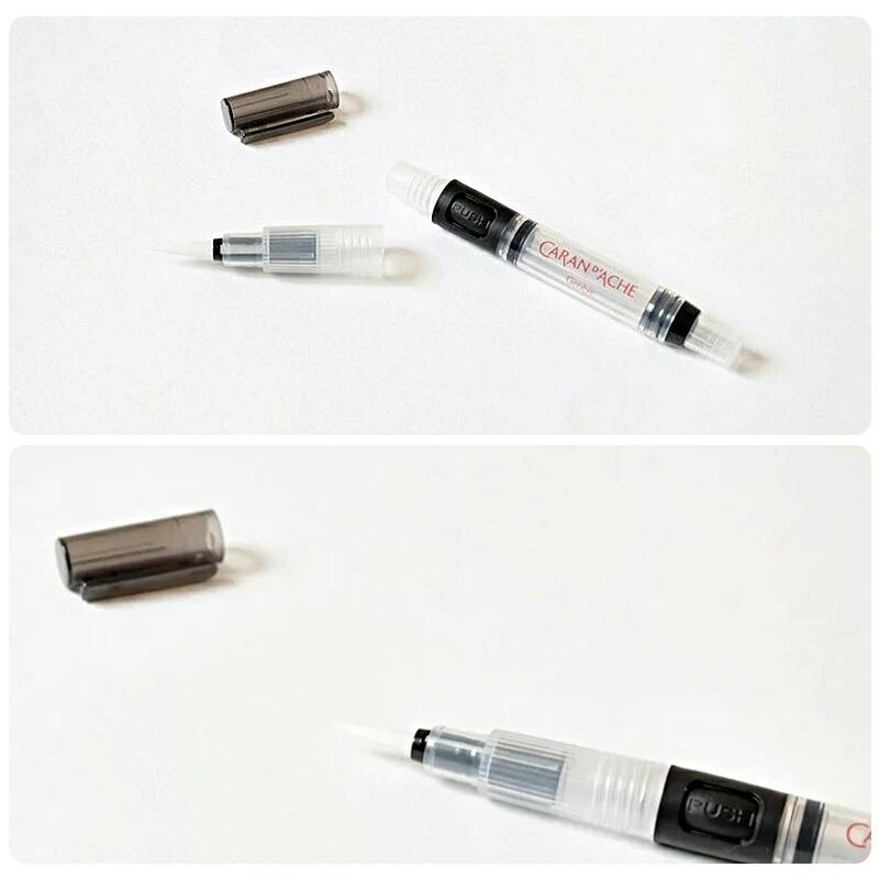 CARAN d'ACHE（カランダッシュ） 水筆ペン ポンプ式 ラージ 0115-201