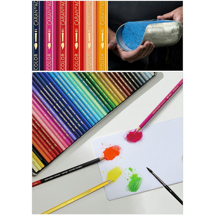 CARAN d'ACHE（カランダッシュ） 水溶性色鉛筆 スプラカラーソフト 30