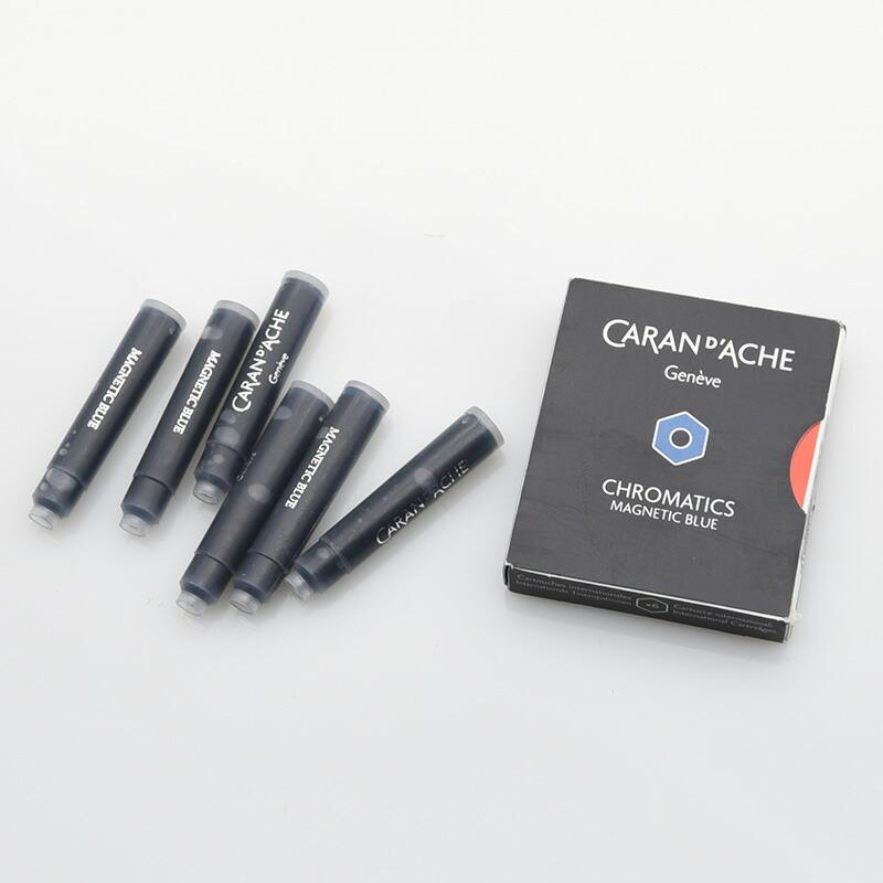 CARAN d'ACHE（カランダッシュ） 万年筆カートリッジインク12色 6本