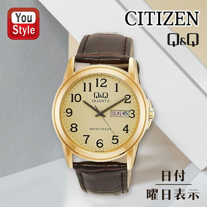 ANALOG.（アナログ） シチズン Citizen Q&Q 時計 腕時計 日付つき