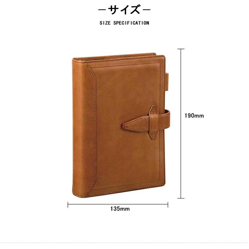 ダヴィンチ ロロマクラシック A5 30mm ダークブラウン 通販] ダヴィンチ システム手帳 ロロマクラシック (ミニ5) 11mm