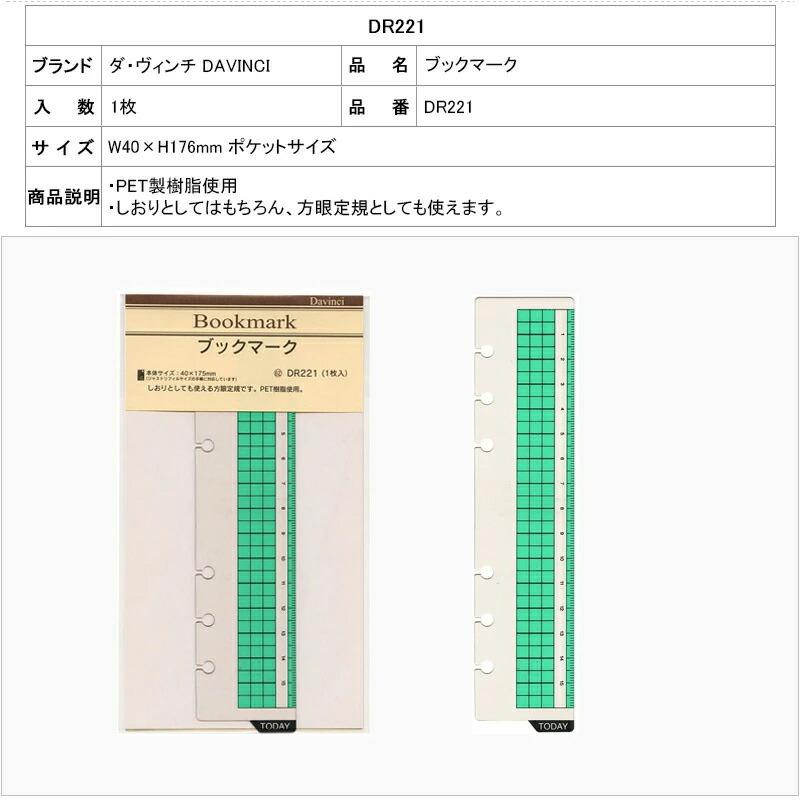 ダ・ヴィンチ DAVINCI リフィル 聖書サイズ用 カードホルダー