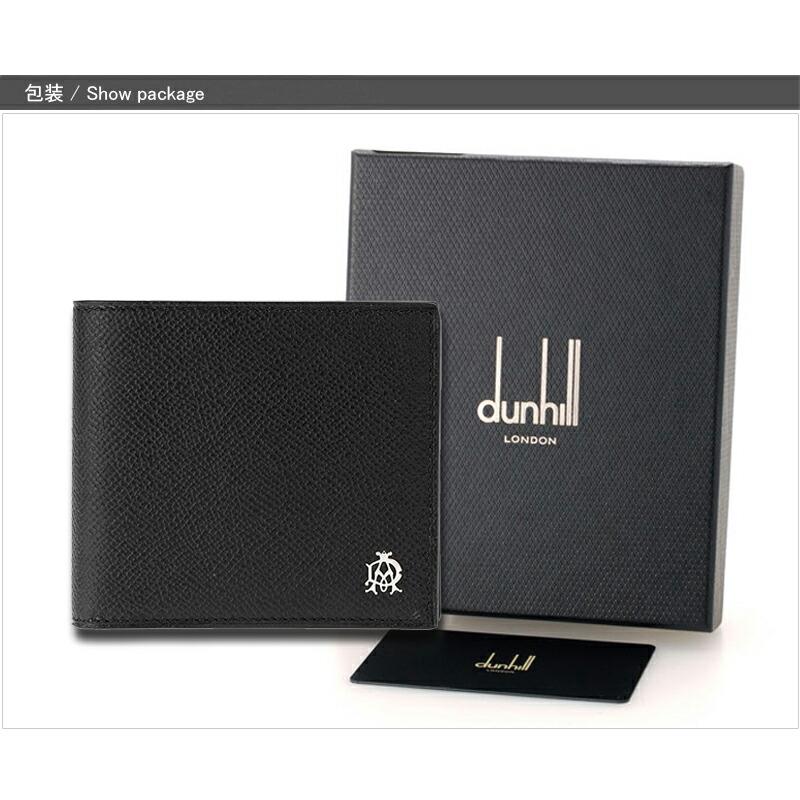 ダンヒル dunhill 二つ折り財布  メンズ 小銭入れ有 BOURDON ブラック L2X232A レザー 革小物 名刺入れ カーフスキン｜youstyle-pen｜06