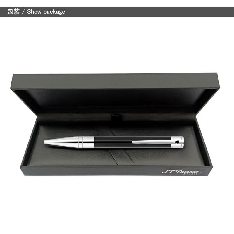 【S.T. Dupont】D-イニシャルボールペン ブラック 265200 S.T.DUPONT（エス・テー・デュポン） ボールペン D-イニシャル D
