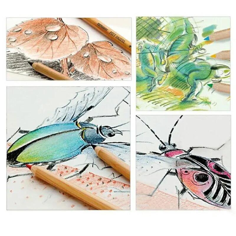 ファーバーカステル Faber-Castell 油性24色鉛筆 ピット PITT パステル