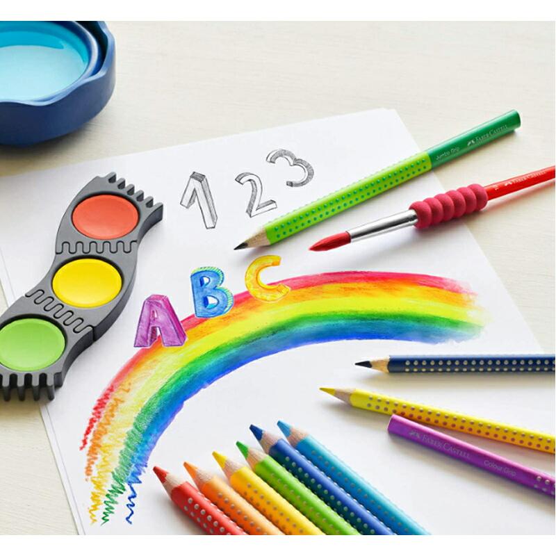 ファーバーカステル Faber Castell 水彩色鉛筆 24色 赤缶 112423 入学