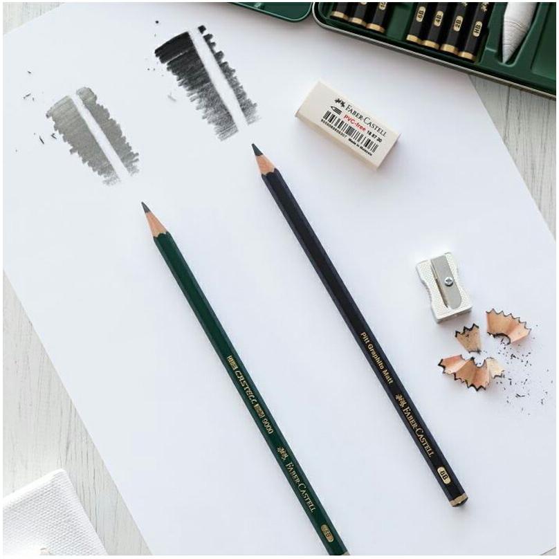 ファーバーカステル Faber-Castell 鉛筆 PGM 鉛筆8本+アクセサリー