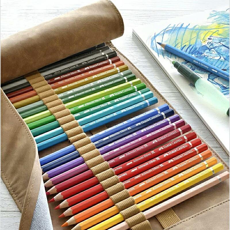 アルブレヒトデューラー　水彩色鉛筆　117色+色鉛筆ケース付き ファーバーカステル】ファーバーカステル アルブレヒト