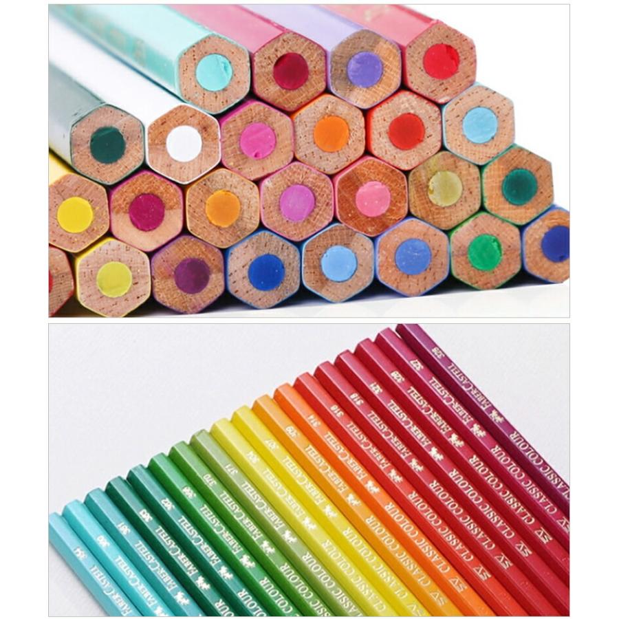 ファーバーカステル Faber-Castell 油性色鉛筆 100色セット 赤紙箱