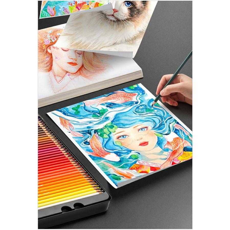 水性色鉛筆 100色 水彩色鉛筆 100色セット アート鉛筆セット 水溶性色ペン 缶ケース入 塗り絵 美術 描き用 スケッチ用 プレゼント 新学期 新入学準備 Hp You Style 通販 Yahoo ショッピング