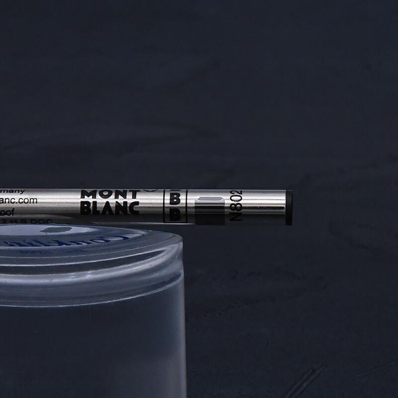 MONTBLANC ブラック ボールペン 本体　替え芯2本付き MONTBLANC（筆記具、時計） モンブラン ボールペン リフィル 替