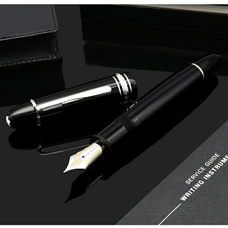 【モンブラン マイスターシュテュック 万年筆＆ボールペン セット】 MONTBLANC（モンブラン） 万年筆 マイスターシュテュック プラチナ