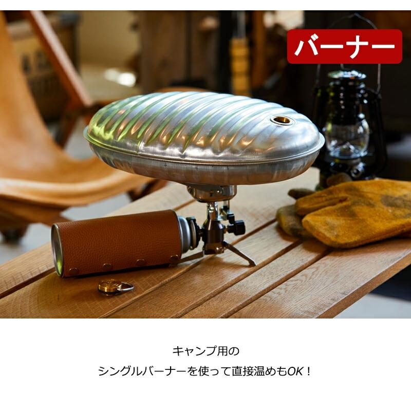 マルカ MARUKA 湯たんぽ トタン製 A3.5L 袋付 冬物アイテム ゆたんぽ