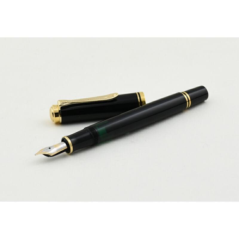 ペリカン PELIKAN M1000 スーベレーン 万年筆 緑縞GT/ブラックGT ロジウム装飾18金ペン先 EF/F/Mサイズ｜youstyle-pen｜13