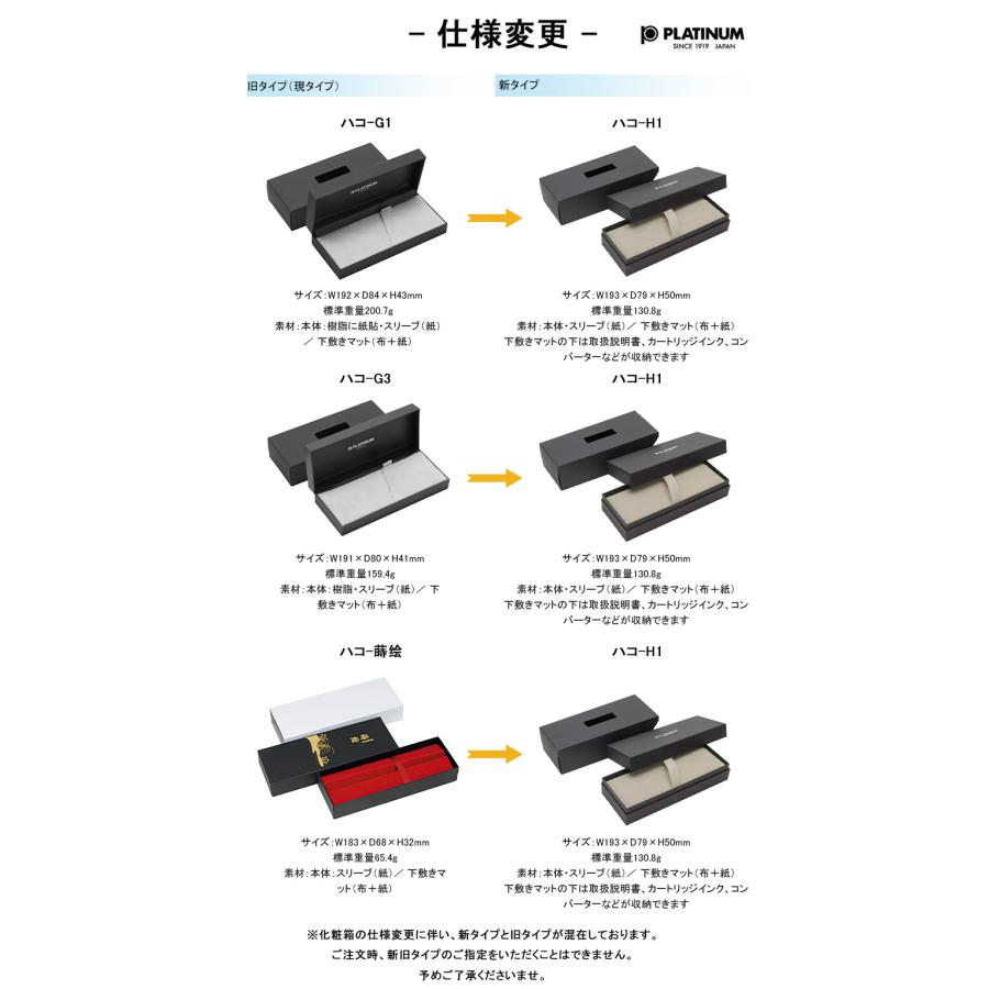 プラチナ万年筆 PLATINUM ＃3776 センチュリー忍野 PNB-20000A-5