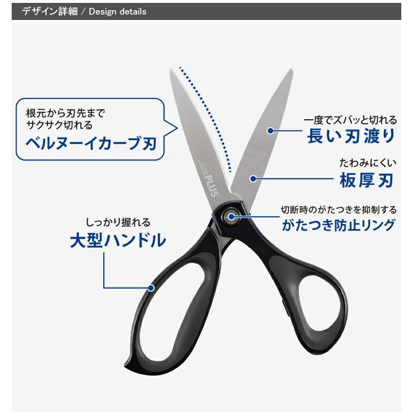 PLUS（プラス） フィットカットカーブ 大型タイプ 3D刃 ブラック