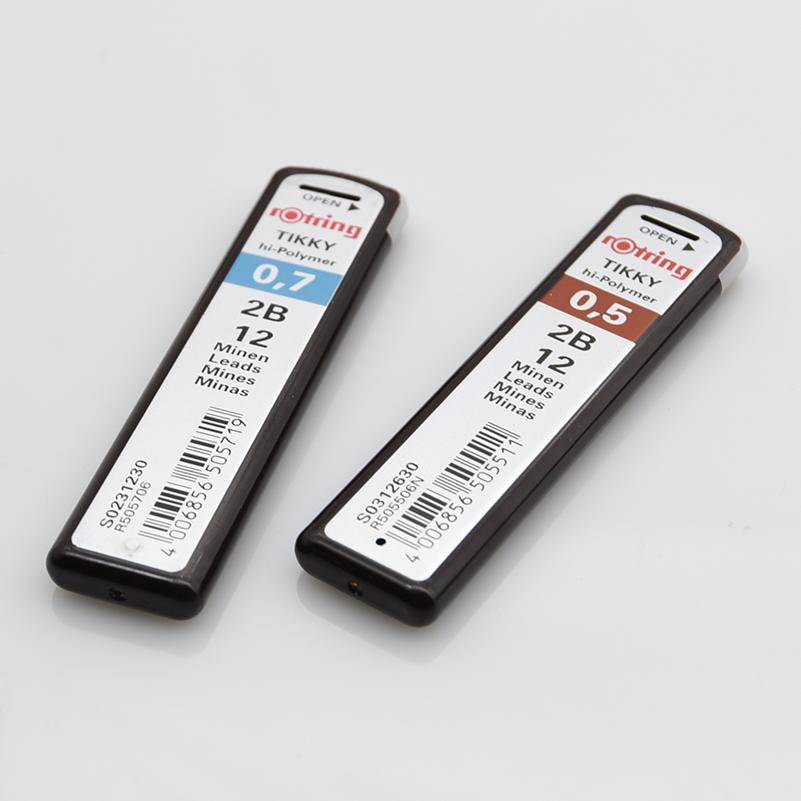 ロットリング ROTRING メカニカルペンシル替芯 0.35/0.5/0.7/1.0mm 2B