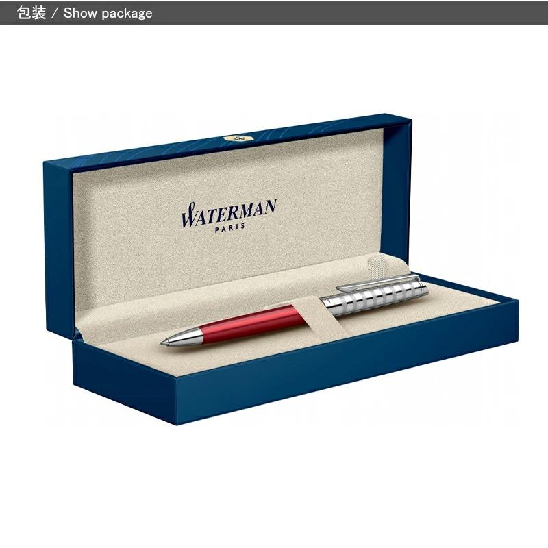 メトロポリタン ウォーターマン WATERMAN デラックス ストライプレッド