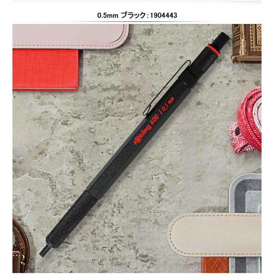 ロットリング ROTRING 製図用ペンシル 600/ホルダー シャーペン/シャープペンシル 0.5mm/0.7mm 全5色｜youstyle-pen｜12