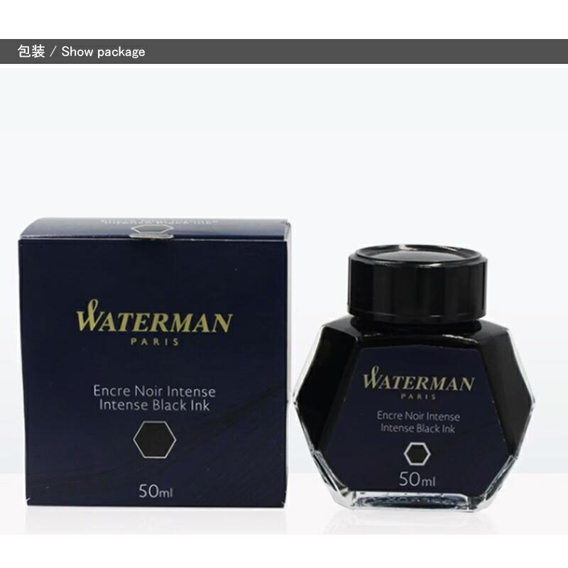WATERMAN 万年筆 インクセット WATERMAN ウォーターマン 万年筆ボトルインク 50ml ニティブルー
