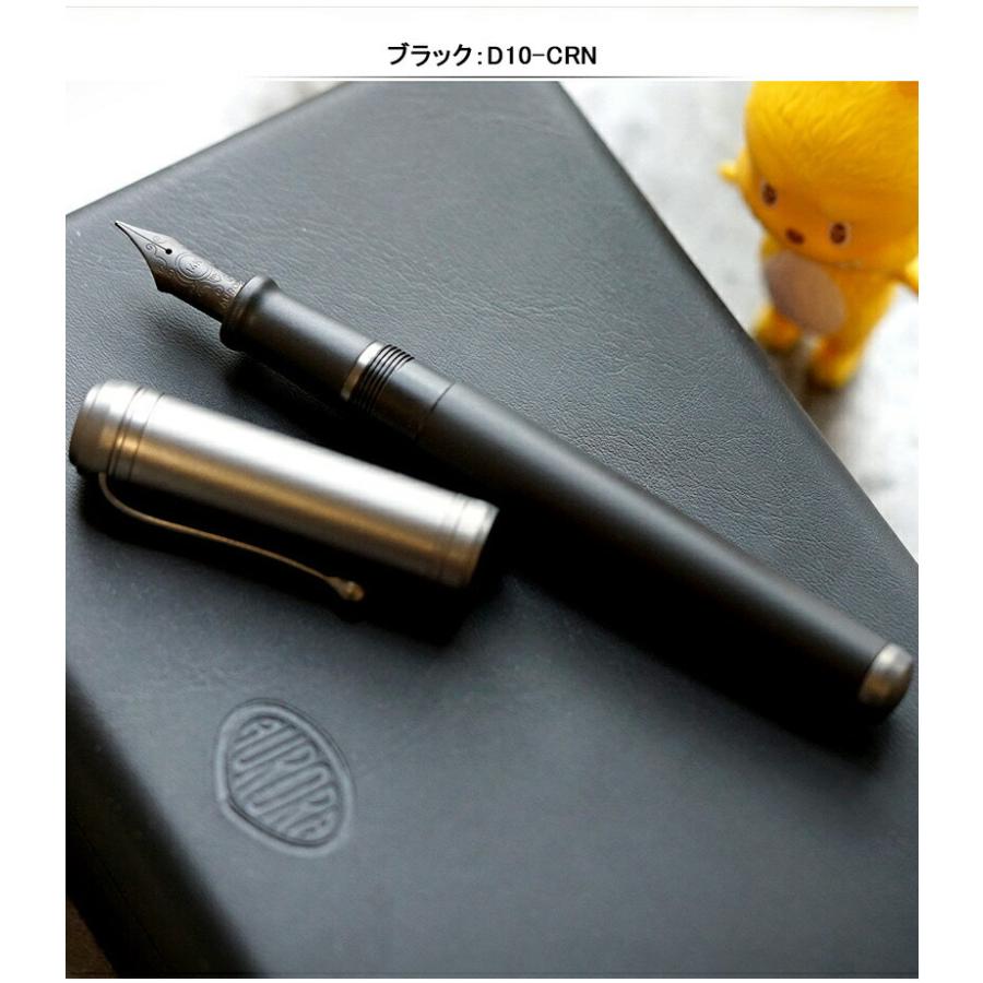 アウロラ AURORA タレンタム TALENTUM 万年筆 ブラック D10-CRN