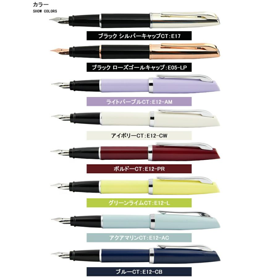 アウロラ（AURORA） 名入れ 万年筆 スタイル STYLE 万年筆 E05/E12/E17