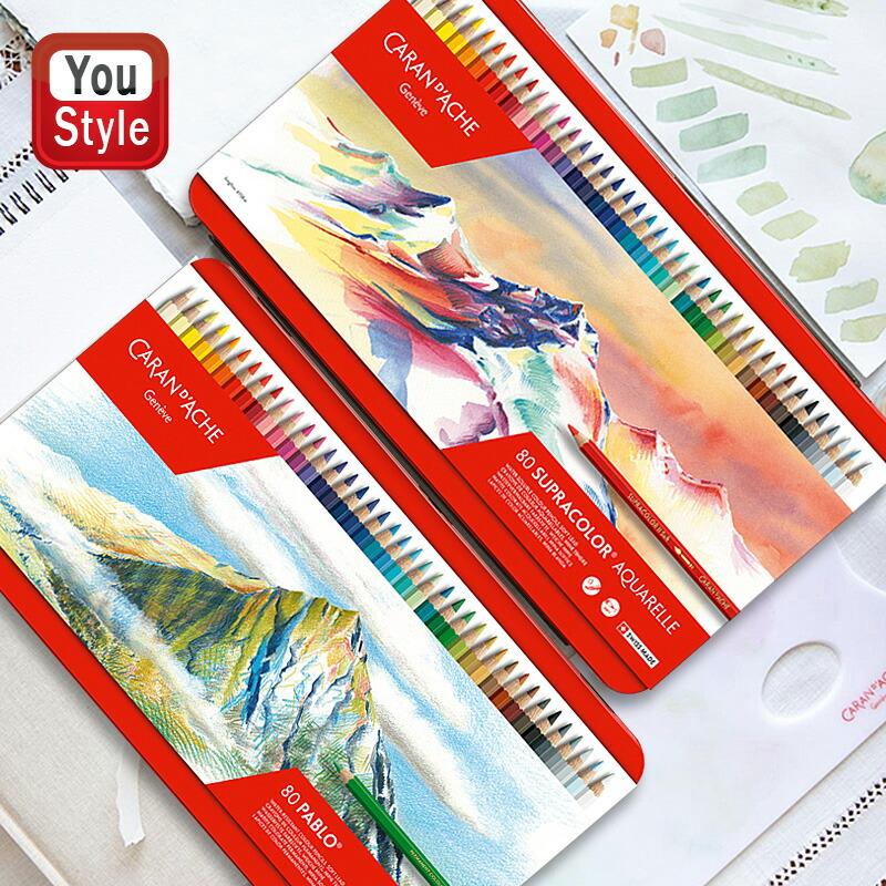 スプラカラー カランダッシュ CARAN D'ACHE パブロ PABLO 油性色鉛筆