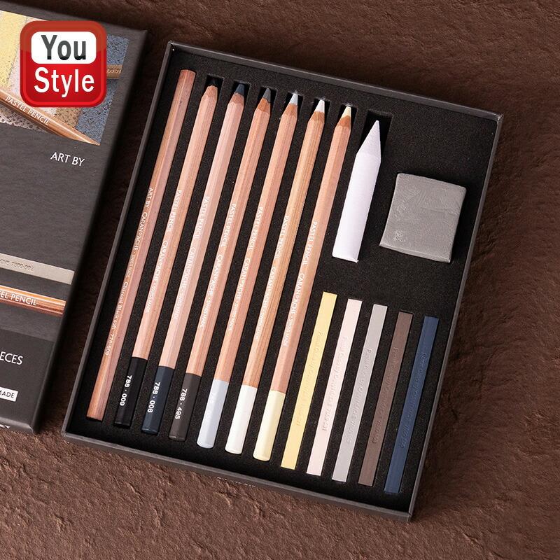 アート バイ カランダッシュ CARAN D'ACHE 油性色鉛筆 スケッチング