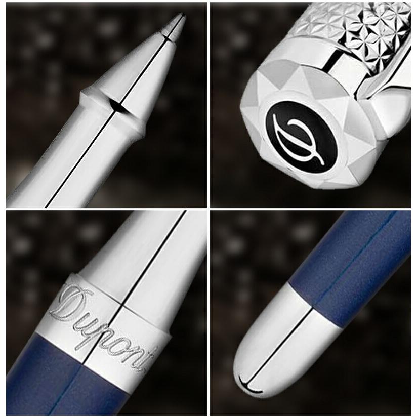 エス・テー・デュポン S.T.Dupont リベルテ ファイヤーヘッド Liberte Fire Head ブルー＆パラディウム 462017
