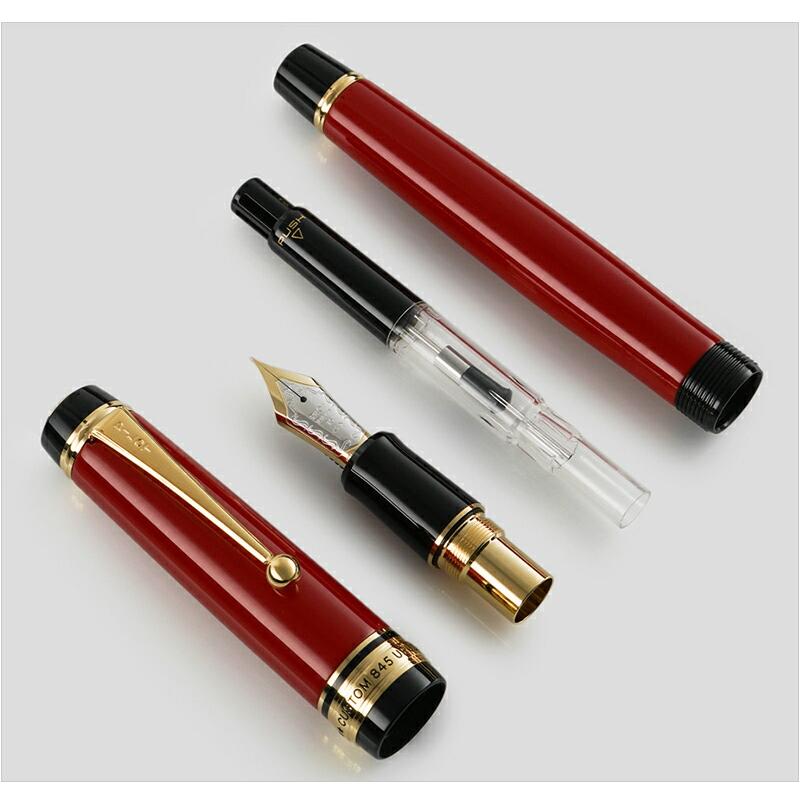 パイロット PILOT カスタム845 万年筆 18K F細字/M中字/B太字/BB極太字 FKV-5MK FKV-5MR｜youstyle-pen｜07