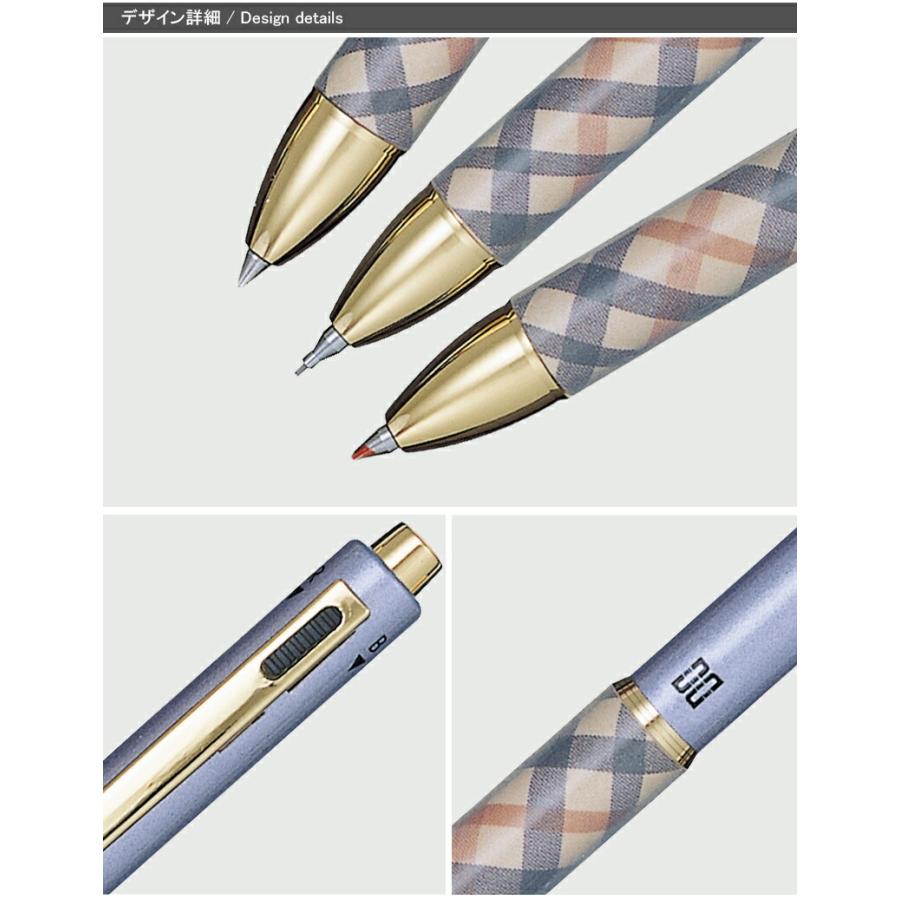 未使用品 Daks 2色ボールペン London Simpson ゴールド シャープペンシル プリーズ3 多機能筆記具 文房具 人気ショップ Simpson