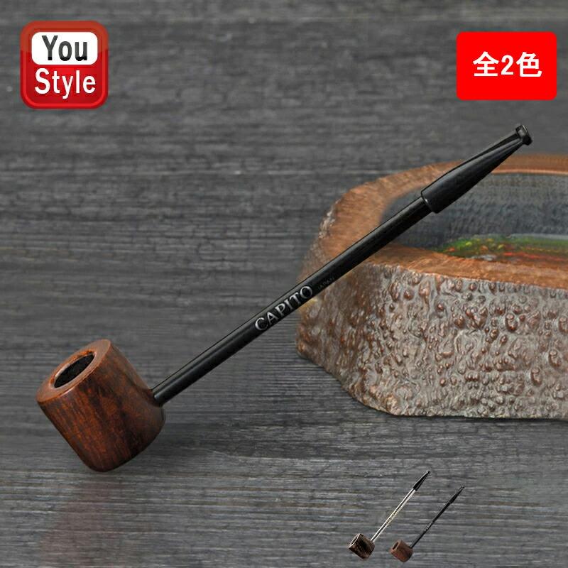 パイプ カピート 柘製作所 tsuge CAPITO シルバー/48003 ベント ダーク