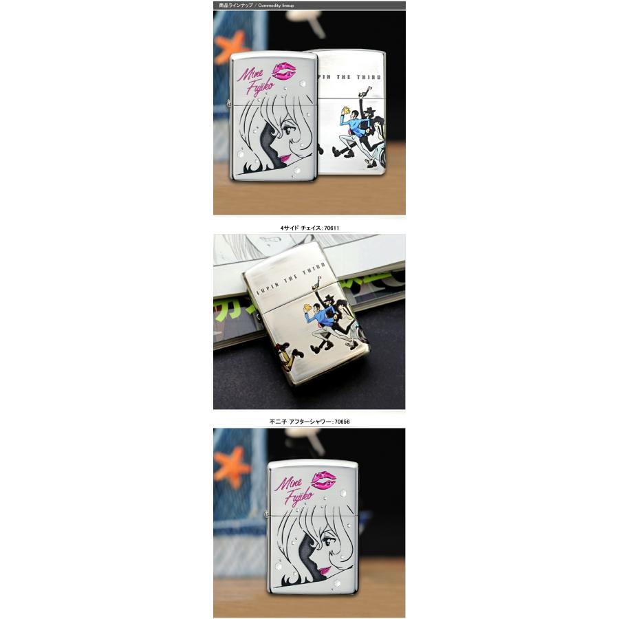 ZIPPO ジッポー ライター CHARACTER ルパン三世 / 天野喜孝 全6 ZIPPO ジッポー ライター CHARACTER ルパン三世 / 天野喜孝 全6