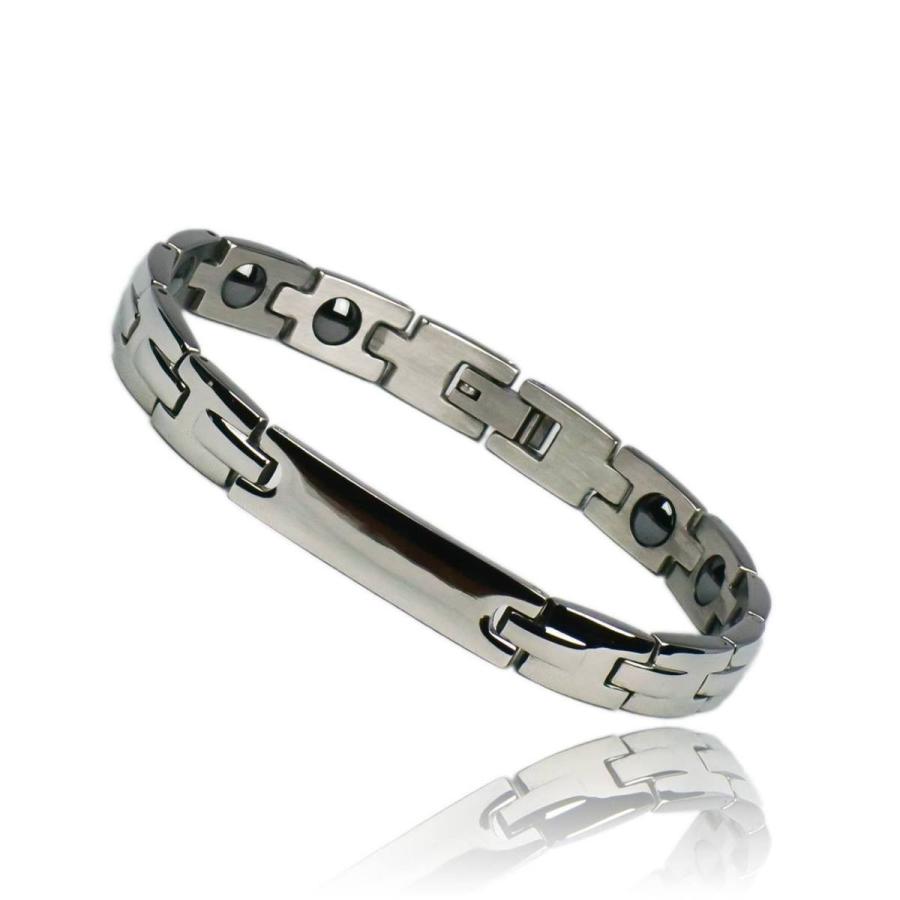 ZIYMU ジーム 磁気 ブレスレット マグネット ステンレス プレート