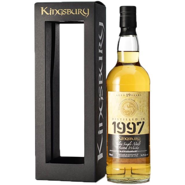 【レアなラムカスク熟成★甘くふくよか、糖蜜、フローラル】ブナハーブン　1997　19年　キングスバリー　54.3％　700ｍｌ
