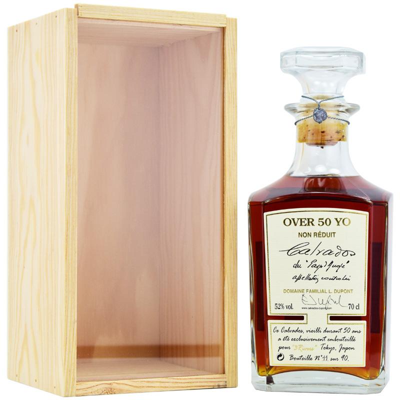 【デュポン家当主の樽★長期熟成ならではの陶酔感、熟成したリンゴの蜜、プルーン】デュポン　50年　for スリーリバーズ　カスクストレングス　52％　700ｍｌ(29247円)