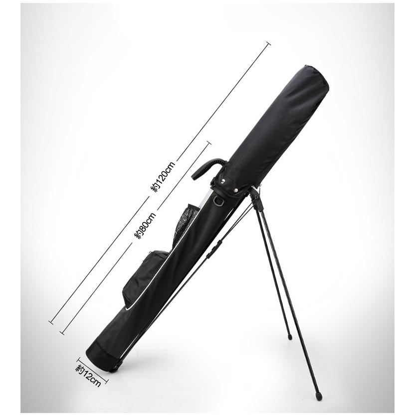 ゴルフ クラブケース スタンド 9本収納 セルフスタンド バッグ