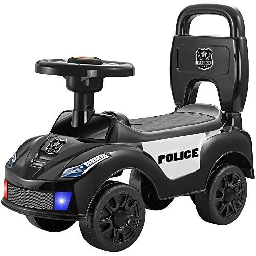 乗用玩具 足けり パトカー 乗用パトカー US ポリス 1歳半から 足こぎ