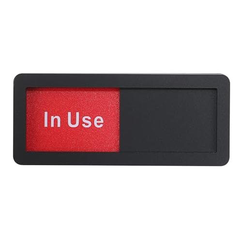 In Use Available ミニ サイン プレート スライド式 2段階 英語 使用中