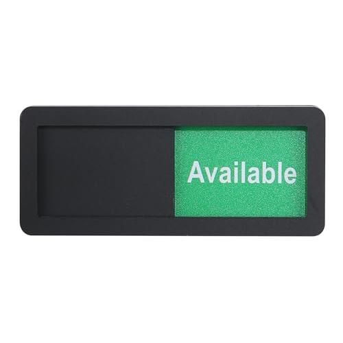 In Use Available ミニ サイン プレート スライド式 2段階 英語 使用中