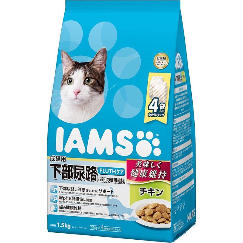 ビジネス アイムス (IAMS) キャットフード 下部尿路とお口の健康維持 チキン 成猫用 1.5kg×6個 (ケース販売)