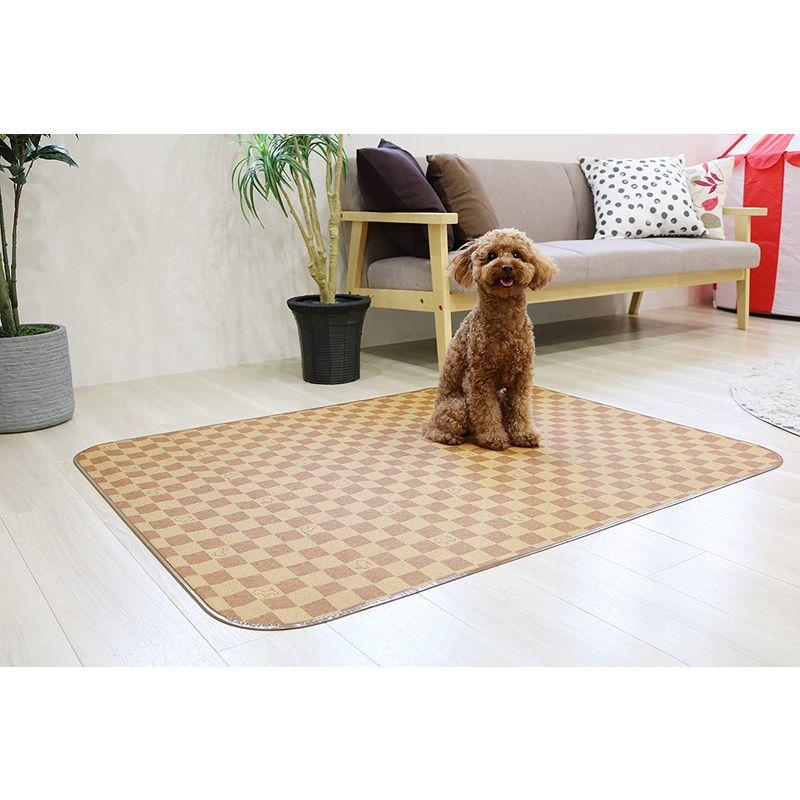 82%OFF!】 ペット用 防滑 消臭 防水マット 130cm×190cm INSF-01ライトブラウン ペット用 防滑・消臭・防水マット 50cm×65cm INSF-01ライトブラウン