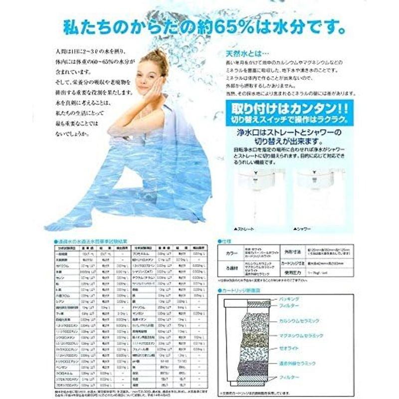 購入特典付 アルカリイオン浄活水器「ステラα」 取り換え用カートリッジ ３個パック