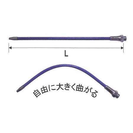 栗田 エアーガン用自在ノズル AG45XF300 : YOUTOOL - 通販 - Yahoo